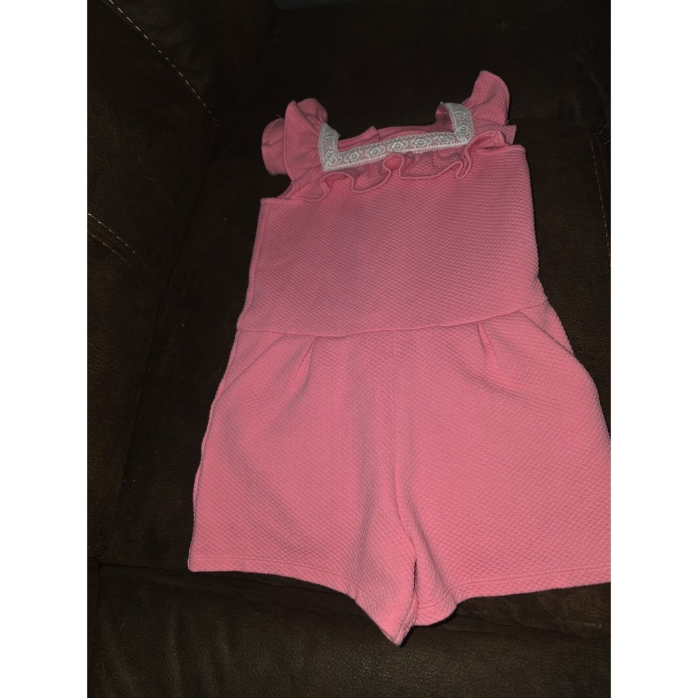 Janie and jack garden getaway spring Easter romper‎ one piece size 6